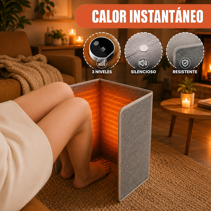 Calentador de Pies y Piernas - Calor instantáneo